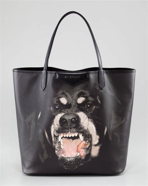 givenchy antigona rottweiler pu shopper bag|givenchy antigona handbags.